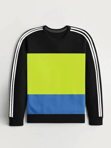 Supplier Durable Men's Sweatshirt 80% Cotton 20% <b>Polyester</b> <b>Hoodies</b> Sweatshirt Custom Logo Sweatshirt for Men - Product Image 4