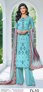 Trajes de algodón bordados para mujer, Kameez Shalwar, Faisalabad, alta calidad, Shalwar Kameez pakistaní moderno de verano de secado rápido - Product Image 2