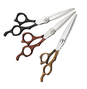 Sharp Stainless Steel <b>Handle</b> Right-Handed Hair Cutting Barber Scissors Sharp Tip Right Handed <b>Long</b> <b>Handle</b> Hair Cutting <b>Shears</b> - Product Image 2