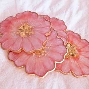 Posavasos de Resina Hechos a Mano |   Posavasos de Resina Epoxi |   Posavasos Personalizados |   Regalo de Decoración para el Hogar - Product Image 3