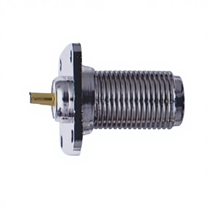 N Female Jack Square Flange Full Threaded Panel Mount Connector 50 Ohm RF Coaxial Adapter Chassis Terminal For RG58 LMR400 Coax - Product Image 5