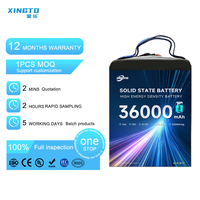 Batterie lithium-ion rechargeable NMC semi-solide de qualité supérieure XINGTO 6S 12S 14S 24S 28S 36000mah 330Wh/kg 10C pour drone UAV