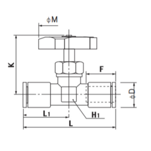 Válvulas NITTA PUSH ONE EMVA - Product Image 1