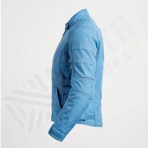 Vestes de moto pour homme en cuir souple et protectrices, fabriquées par des professionnels, de haute qualité, personnalisables, les meilleures - Product Image 3