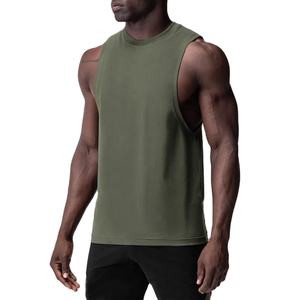 Camiseta Deportiva sin Mangas 2025, 100% Algodón, para Hombre, Corte Holgado, Ecológica, de Secado Rápido y Transpirable - Product Image 2