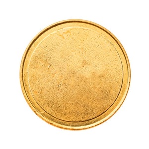 เหรียญนิกเกิลสีดำเหรียญเคลือบเงาเหรียญโลหะสองโทน - Product Image 1