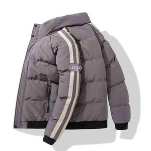 Blouson matelassé décontracté pour homme, chaud et coupe-vent, avec capuche, pour l'extérieur – Vente en gros directe usine - Product Image 4