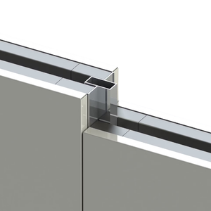 Perfil de aluminio para sistemas de salas limpias y laboratorios, resistente a la corrosión, fácil de desinfectar y compatible - Product Image 1