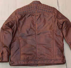 Veste en cuir véritable de mouton faite à la main, qualité supérieure, coupe classique moderne, design personnalisé, nouvelle collection, veste en cuir de motard de qualité supérieure - Product Image 6