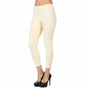 Leggings Largos de Mujer, Coloridos, de Algodón/Fibra de Bambú, Tejido de Punto, Secado Rápido, Ligeros, Transpirables, Cintura Alta, Ajustados, para Correr - Product Image 6