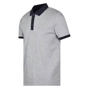 Polo de Alta Calidad, Algodón Piqué Premium, Manga Corta, Logotipo Personalizado Bordado, Ropa Deportiva Informal de Negocios para Golf y Tenis - Product Image 3