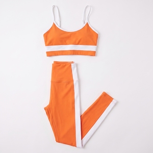 Women Tracksuit Women Full Set Outfits Workout Yoga Shorts <b>Leggings</b> Sport Suit Clothes 2 Pcs <b>Gym</b> Fitness Sets - Product Image 1