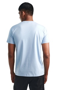 Camisetas Lisas Personalizadas para Hombre, Cuello Redondo, 100% Algodón Jersey, Diseño Personalizado, Alta Calidad, Cómodas para Gimnasio, con Logotipo - Product Image 3