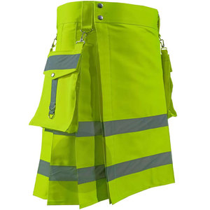 2026 OEM ODM Kilt utilitaire réfléchissant haute visibilité, vêtement de travail cargo, mode gothique et festival - Product Image 2