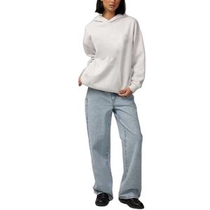 Sweat à capuche en coton molletonné surdimensionné personnalisé pour femmes sweat-shirt à impression 3D hiver essentiel confortable Vente en gros - Product Image 4