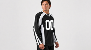 Camiseta de hockey sobre hielo personalizada, tela transpirable y duradera, ajuste profesional, impresión por sublimación, ropa deportiva de equipo, equipo de alta calidad - Product Image 4