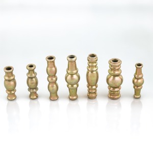 Mécanisme de roulement à roulettes rondes de 5 et 4 pouces en laiton poli pour porte coulissante, accessoires de quincaillerie architecturale - Product Image 2
