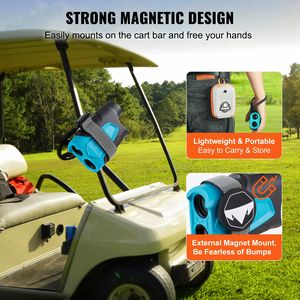 Telemetro Laser da Golf 900 Iarde con Ingrandimento 7X, Accessorio per Misurazione Distanza 6X per Golf e Caccia, Lunghezza d'Onda 905nm - Product Image 5