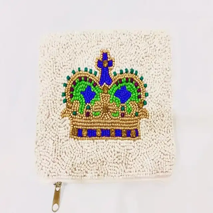 Elegant Handmade Beaded Coin Pouch Premium Designer Change Purse for Women At <b>Cheap</b> Price - Product Image 5