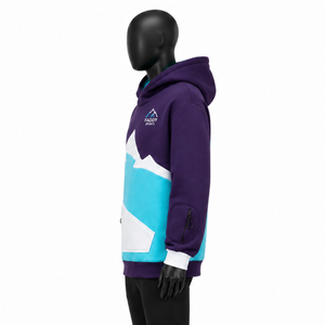 Sudadera con Capucha Impermeable Personalizada para Snowboard, para Hombre y Mujer, Forro Polar Térmico, Sudadera de Esquí, Chaqueta Holgada para Deportes de Montaña de Invierno - Product Image 2
