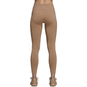 Leggings de sport côtelés extensibles taille haute pour femme, pour fitness, entraînement, gym et course à pied - Product Image 3