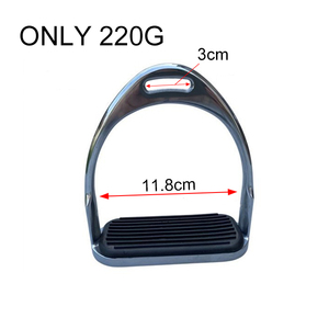 Estribos Negros para Montar a Caballo con Superficie Texturizada y Correas Ajustables para Uso Ecuestre - Product Image 5