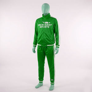 Ensemble de survêtement en polyester pour homme personnalisé, deux pièces, INCESSANT SPORTS, tenue de jogging rétro rayée, vêtements de sport, service OEM - Product Image 6