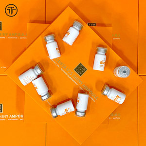 Cosmético Coreano Iluminador Antiarrugas para el Cuidado de la Piel, VITAMINA C 15%, Retinol Tom Tit Tot Placenta V15, Ampolla Brillante - Product Image 3