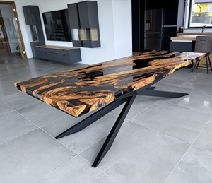 Hot sales Resin <b>Epoxy</b> <b>Table</b> <b>Top</b> Wood River Office <b>Table</b> <b>Epoxy</b> Resin Solid Wood clear River Dining <b>Table</b> Natural Wood <b>Epoxy</b> Resin - Product Image 6