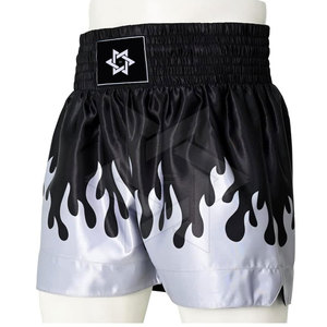 Athletic Fight Boxing <b>Trunks</b> <b>Men</b> Lightweight Breathable Quick Dry Training Shorts Flexible Waist Performance Sportswear - Product Image 3