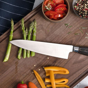Couteau de chef en acier inoxydable, couteau de cuisine polyvalent avec une poignée confortable pour la préparation quotidienne des aliments - Product Image 6