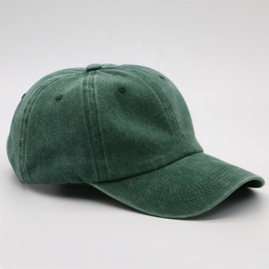Green Color Unstructured Dad <b>Caps</b> <b>Blank</b> Vintage Dad Hats - Product Image 5