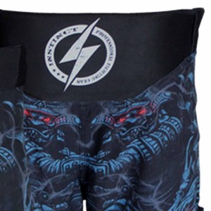 กางเกงขาสั้น MMA สำหรับเล่นยิมคิกบ็อกซิ่งกางเกงขาสั้นผ้าระบายอากาศพิมพ์ซับลิเมชันตามสั่ง - Product Image 5