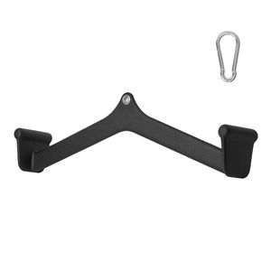Accessorio a V per Macchina da Allenamento Braccia, per Macchina a Cavo per Vogatore, Barra per Tricipiti, Impugnature Rivestite in Gomma per Allenamento Schiena - Product Image 1