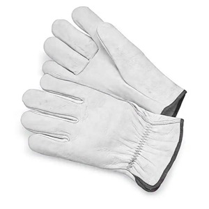 Guantes de Trabajo de Cuero Vacuno de Alta Calidad con Forro de Tela de Aramida, Guantes de Seguridad para Conductores de Camiones y Mecánicos al por Mayor - Product Image 3