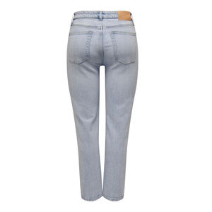 2026 Ladies Casual Straight Mid-Waist <b>Jeans</b> Breathable Eco-Friendly Denim Stretch <b>Jeans</b> Pants High Pockets Made Cotton - Product Image 4