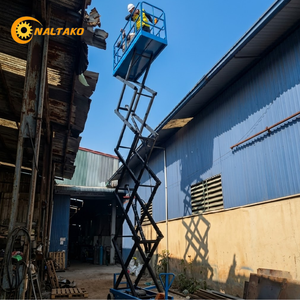 แพลตฟอร์มยกแบบกรรไกรไฮดรอลิก 3M 5M ความสูง 300 กก. มาตรฐาน ISO9001 สำหรับเปลี่ยนอะไหล่เบาๆ - Product Image 3