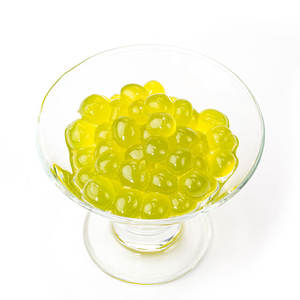 Billes de tapioca éclatantes à la pomme verte - pour les desserts au bubble tea et les friandises glacées - Product Image 3