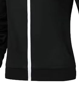 Ensemble de survêtement sportif personnalisé imprimé, veste et pantalon en polyester léger pour l'entraînement et les loisirs, vêtements de sport - Product Image 3