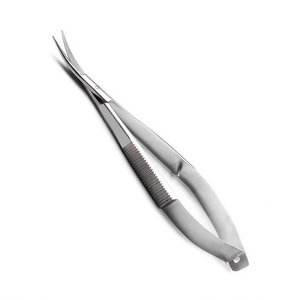 Tijeras Oftálmicas de Microcirugía Noyes Premium, Puntas Curvas, Grado Profesional, Autoclavables, Herramientas para Cirugía Ocular - Product Image 1