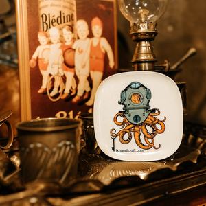 Plateau à bibelots carré en métal émaillé, unique, tendance et moderne, Landeau, décoration d'intérieur, multifonctionnel, résistant à la chaleur, Diwali, mariage, Ramadan - Product Image 5