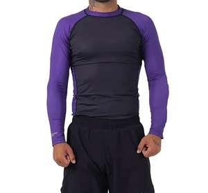 Rashguard Personalizado con Impresión por Sublimación, Rashguard para MMA, Rushguard para BJJ, Rashguard OEM para Hombre, Manga Corta - Product Image 1