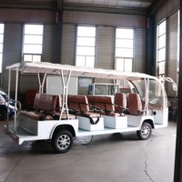 Chine Bon prix 8-14 places Voiture de tourisme électrique Haute qualité Mini bus de tourisme Voiture 14 véhicules de tourisme