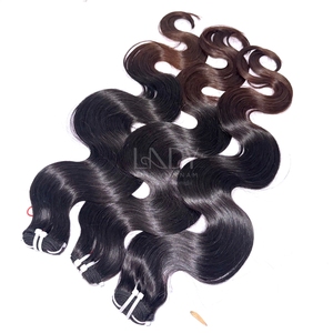 Extensiones de Cabello Natural de Alta Calidad con Ondas Suaves y Puntas de Color, con Cierre para Hacer Pelucas con Cabello Vietnamita Auténtico - Product Image 4