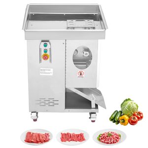 Affettatrice Professionale per Carne 1100W in Acciaio Inox, Spessore 5mm, Rimovibile, Capacità 500 Kg/h - Product Image 1