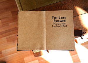 Dragonfly Embossed Leather Journal – Spiritual Meditation <b>Diary</b>, Handmade Vintage <b>Notebook</b> - Product Image 2