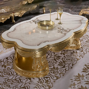 Ensemble de canapés sectionnels de salon en bois de mahogany massif, style français, sculptés à la main, rembourrés, meubles de luxe fabriqués en Indonésie - Product Image 6