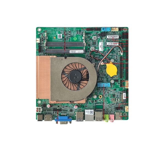 Industrial Edge AI Motherboard with Intel Core Ultra AI Boost NPU, DDR5, and 6x RS485 for IoT/Automation ram Ddr5