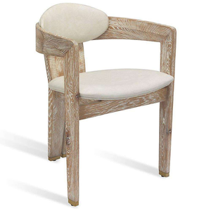 Chaise de salle à manger de style moderne avec matériaux durables et coussin rembourré pour la décoration de meubles de maison - Product Image 1