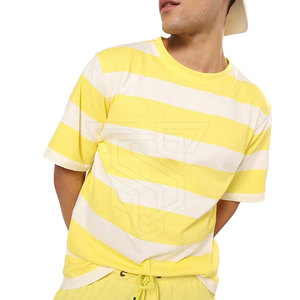 T-shirt à épaules tombantes pour homme, dernier design, couleur unie, respirant, séchage rapide, en bambou, coupe classique, vêtements décontractés pour adultes - Product Image 1